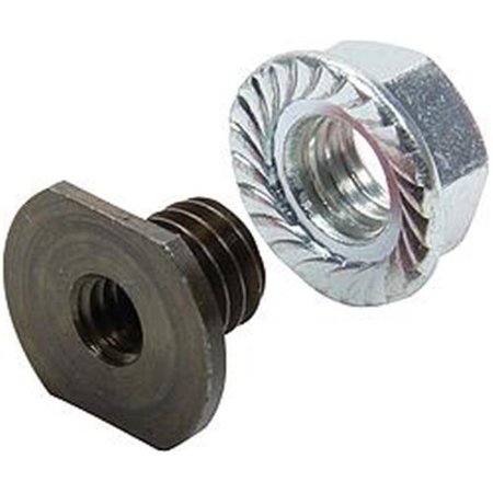 ALLSTAR PERFORMANCE Allstar Performance ALL18547-50 Insert Steel Threaded Nut; Pack of 50 ALL18547-50